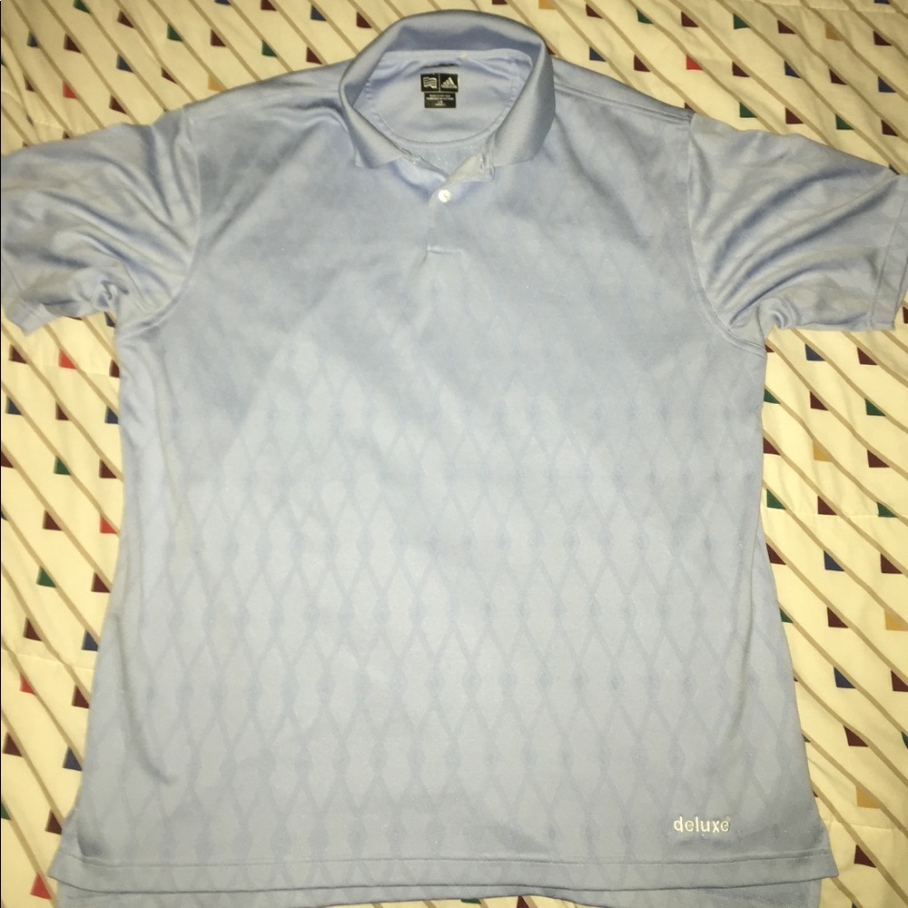 Adidas Polo Baby Blue Size L